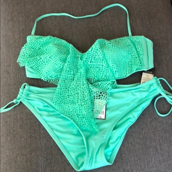 NWT mint green bikini 👙 size XL - Picture 1 of 4